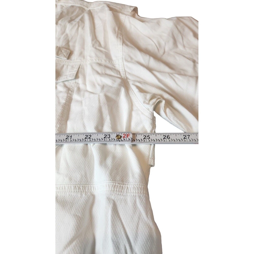Reel Legend Men White Collared Button Down Short Sleeve W/ Pocket Shirt Size XXL - Picture 4 of 7